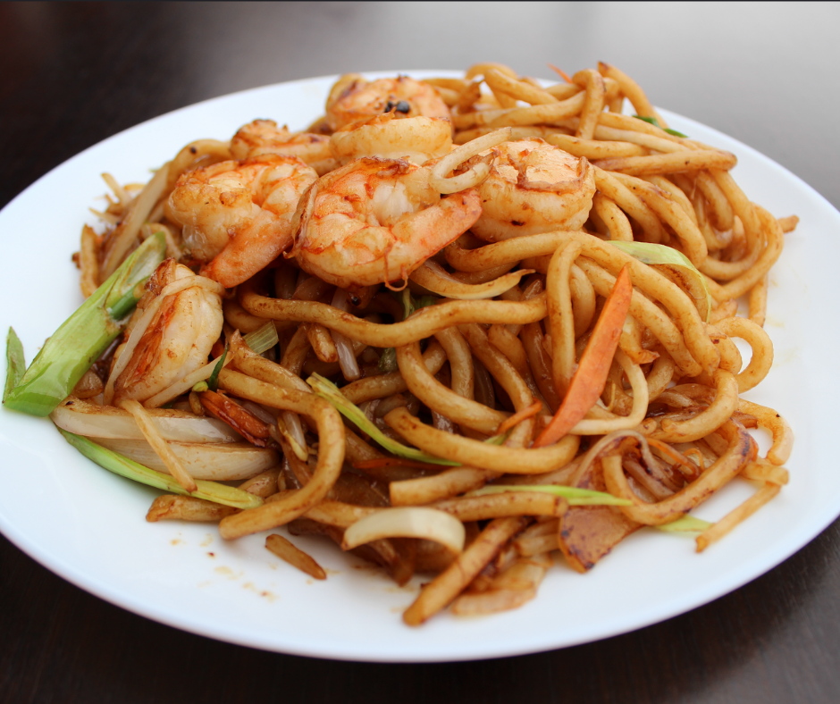 Stir Fried Seafood Udon (海鮮炒烏冬)